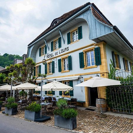 Romantik Hotel De L'Ours Sugiez Kültér fotó